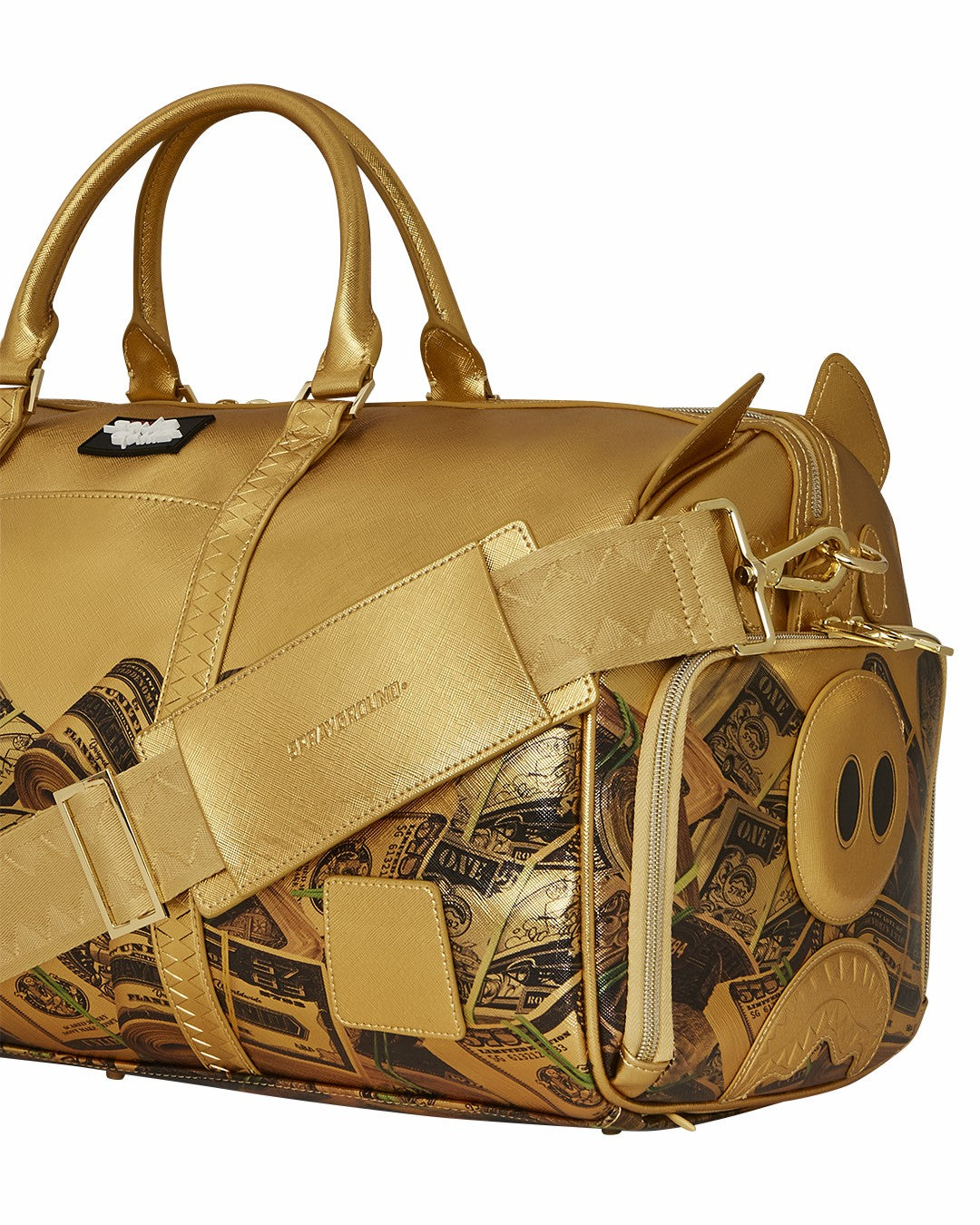 SQUID GAME COLLAB PIGGY BANK DUFFLE | Sprayground US