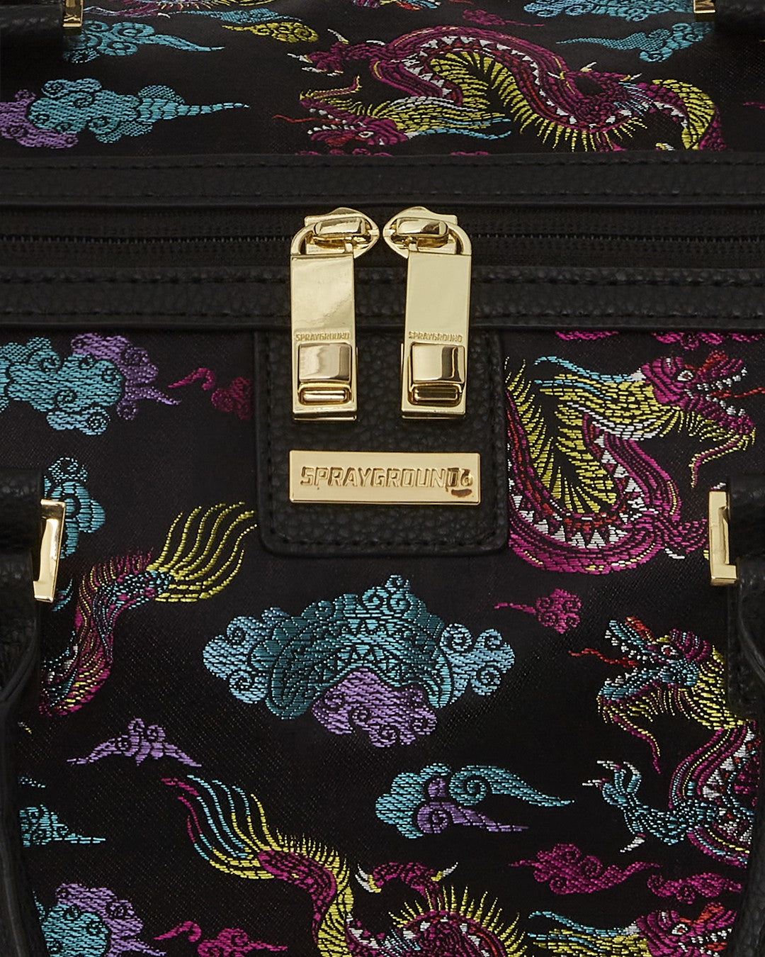 EMBROIDERED DRAGONS DUFFLE | Sprayground for sale
