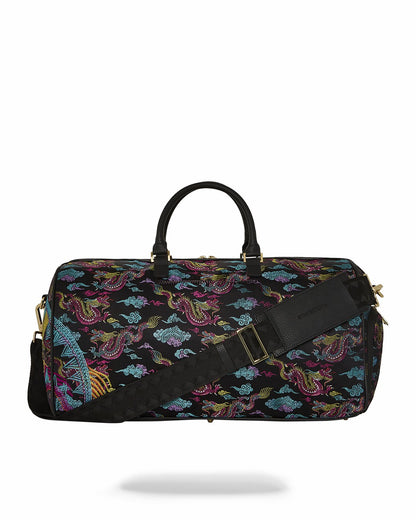 EMBROIDERED DRAGONS DUFFLE | Sprayground for sale