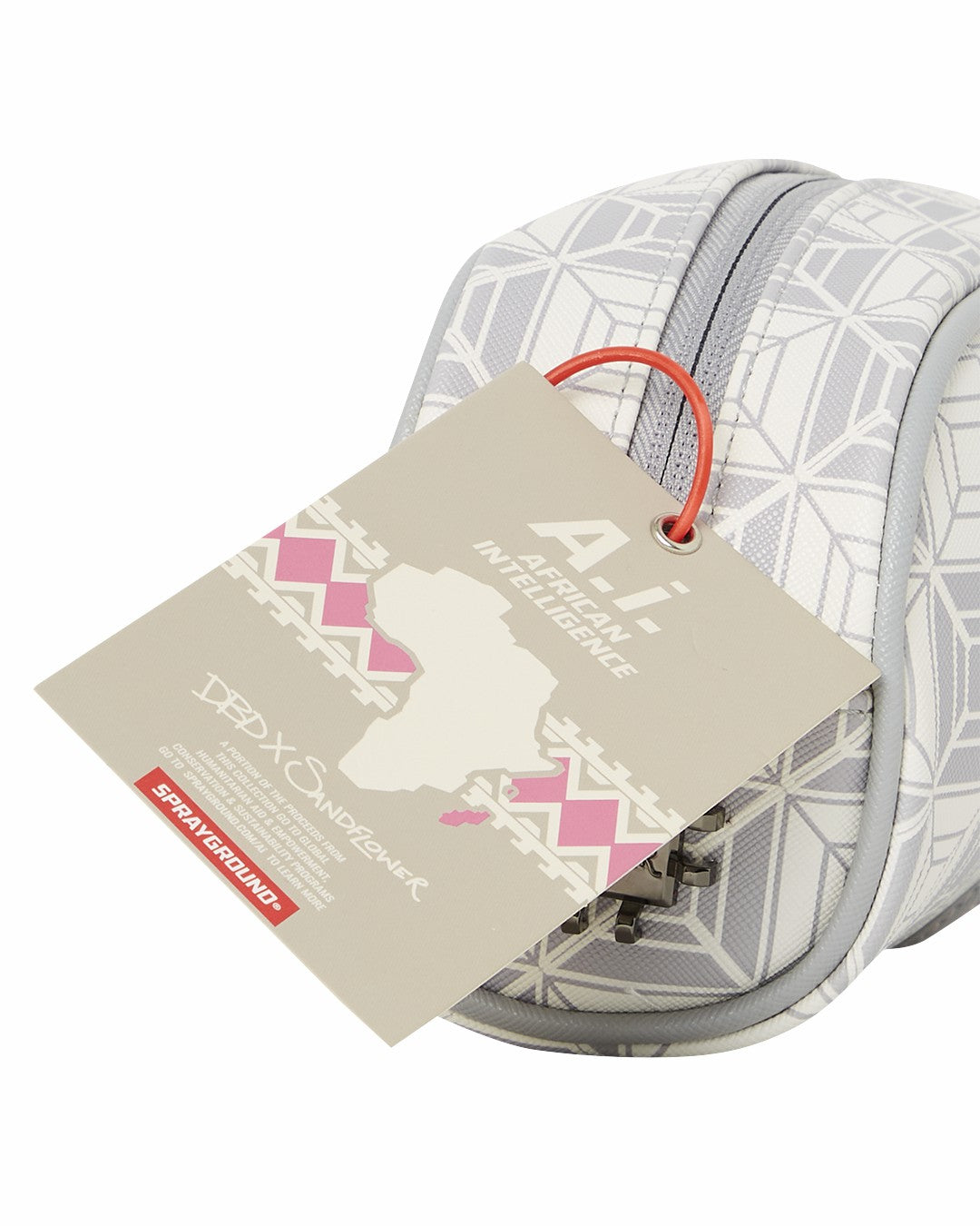 A.I.8 AFRICAN INTELLIGENCE BOOKED & BUSY POUCH | Sprayground sale