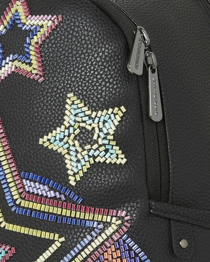 STAR RACER A.I.7 SANDFLOWER COLLAB BEADED SAVAGE BACKPACK | Sprayground Discount