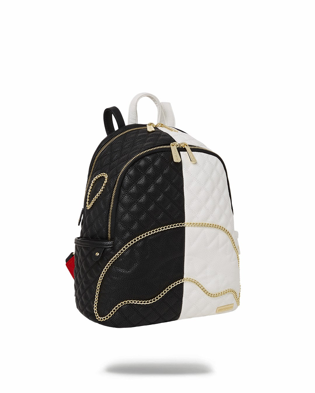 LEVELED UP SPLIT QUILT SHARK SAVAGE BACKPACK | Sprayground US