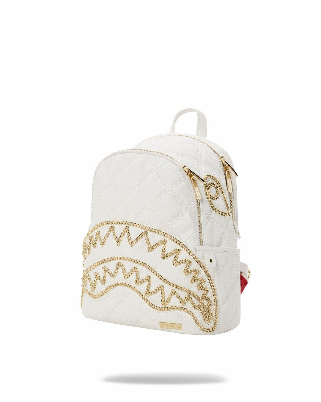 RIVIERA LE BLANC GOLD CHAIN SHARK SAVAGE BACKPACK | Sprayground US