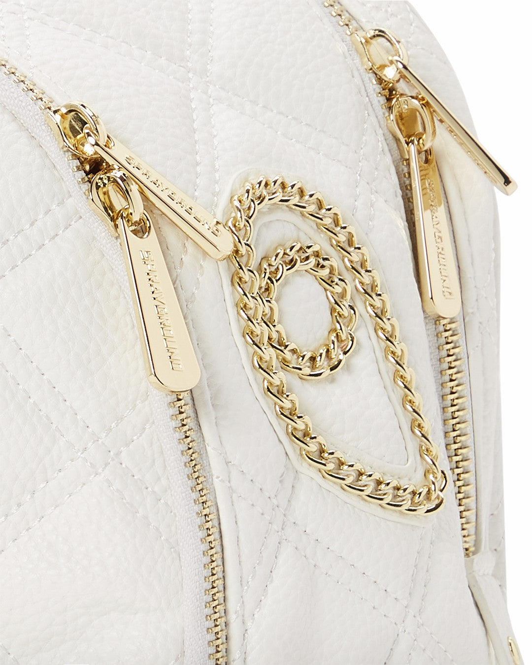 RIVIERA LE BLANC GOLD CHAIN SHARK SAVAGE BACKPACK | Sprayground US