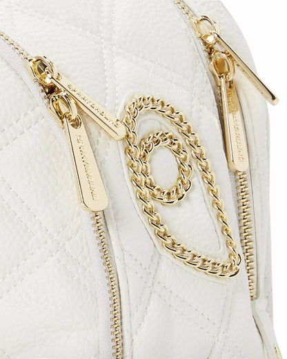 RIVIERA LE BLANC GOLD CHAIN SHARK SAVAGE BACKPACK | Sprayground US