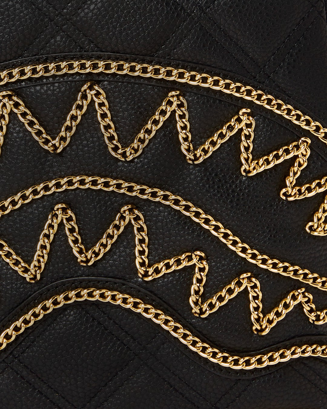 NOIR QUILT GOLD CHAIN SHARK SAVAGE BACKPACK | Sprayground Near Me