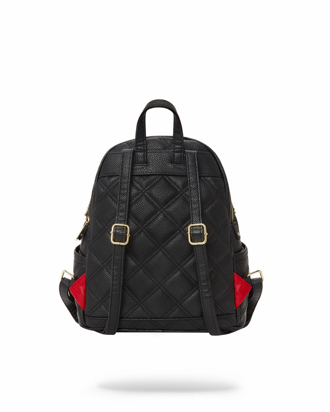 NOIR QUILT GOLD CHAIN SHARK SAVAGE BACKPACK | Sprayground Near Me