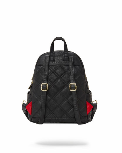 NOIR QUILT GOLD CHAIN SHARK SAVAGE BACKPACK | Sprayground Near Me