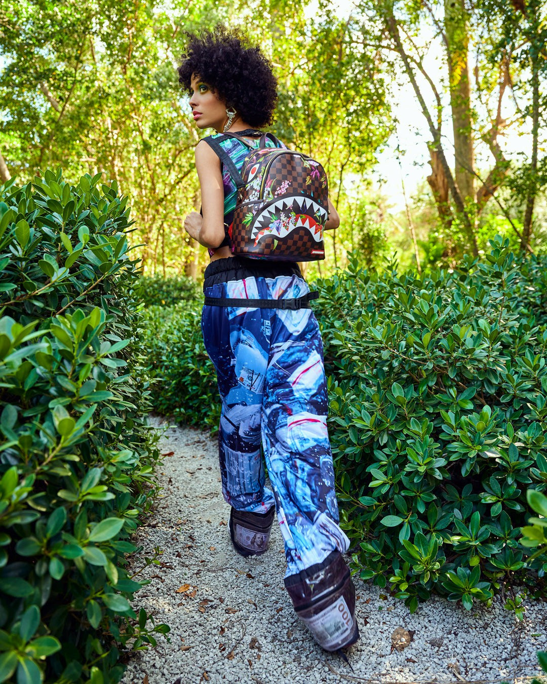 GARDEN OF SHARKS SAVAGE BACKPACK | Sprayground Discount