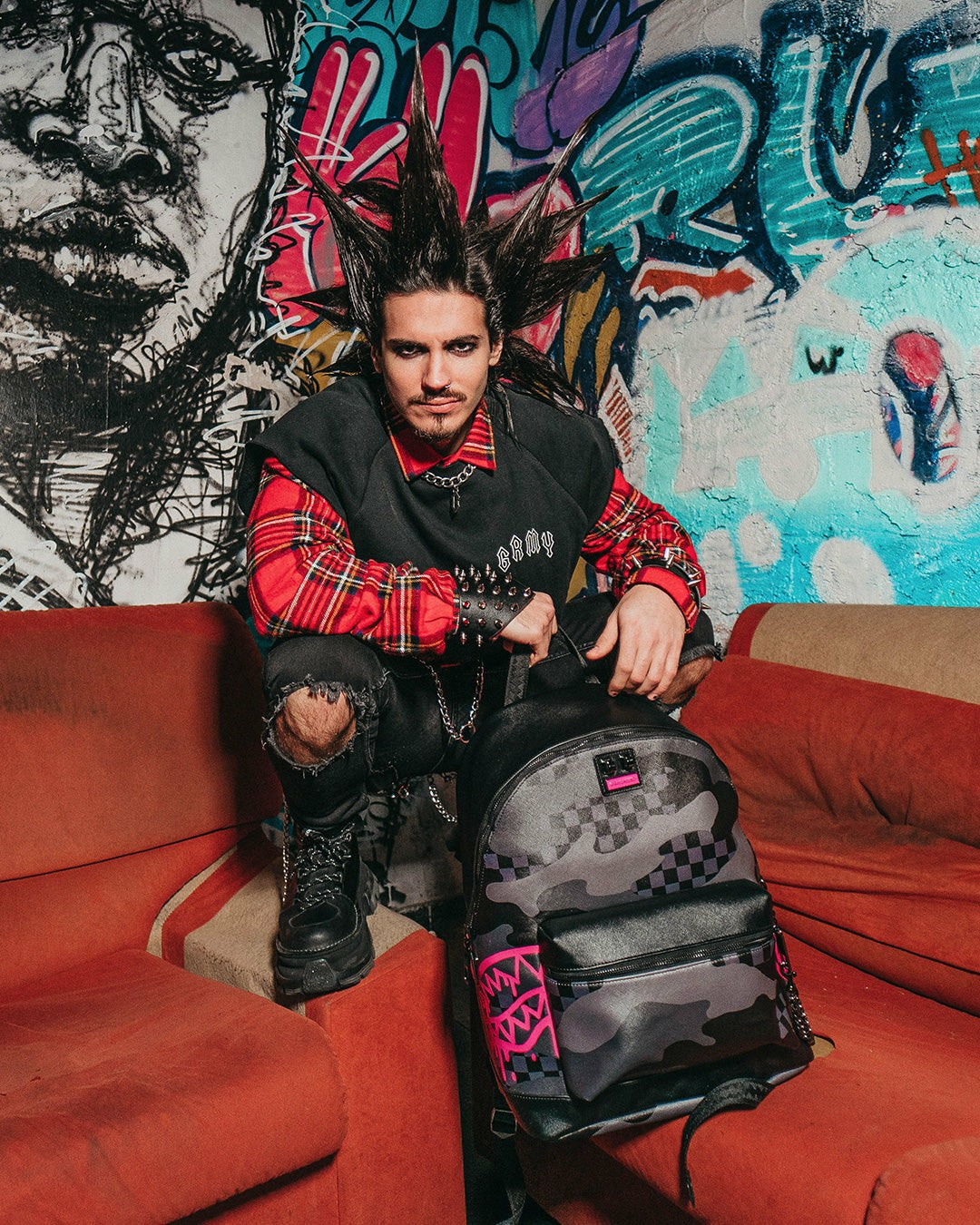 3AM PINK DRIP CHATEAU BACKPACK | Sprayground for sale