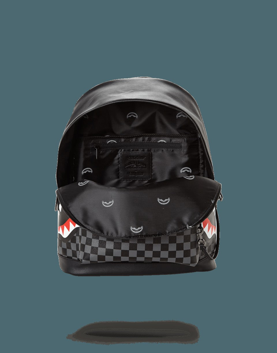 SHARKS IN PARIS (BLACK CHECKERED EDITION) | Sprayground US