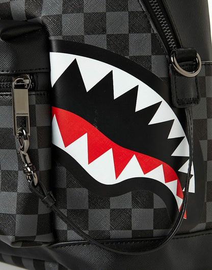 SHARKS IN PARIS (BLACK CHECKERED EDITION) | Sprayground US