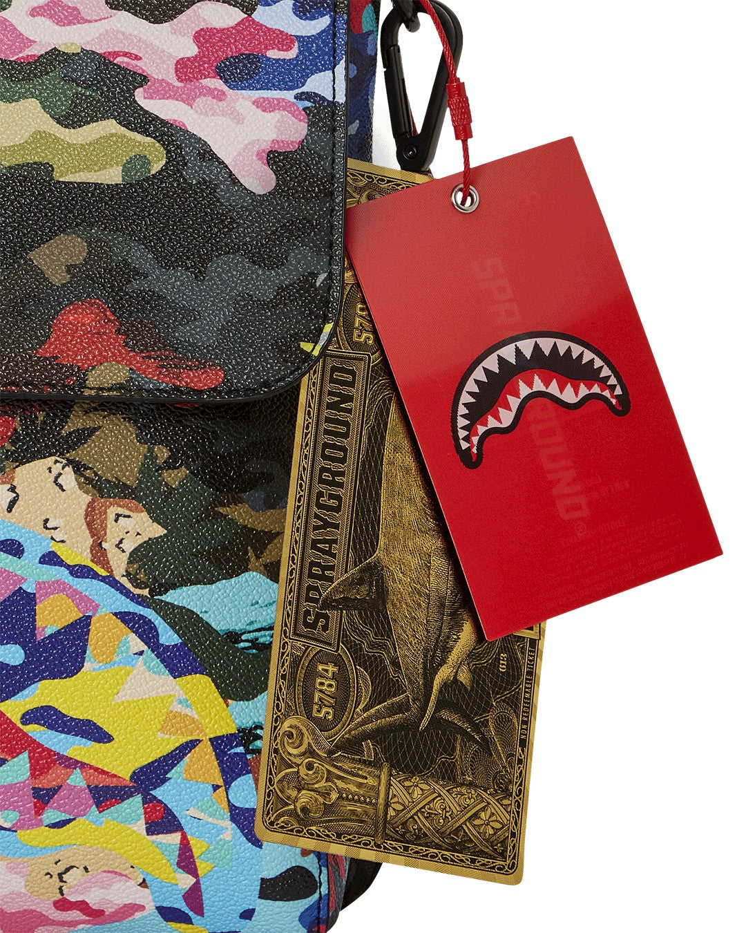 SLICED AND DICED CAMO MESSENGER SLING BAG | Sprayground Near Me