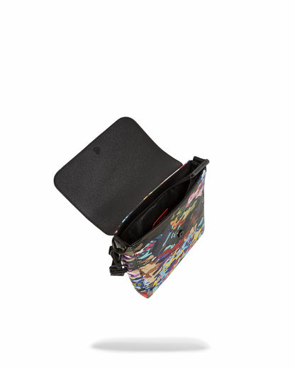 SLICED AND DICED CAMO MESSENGER SLING BAG | Sprayground Near Me