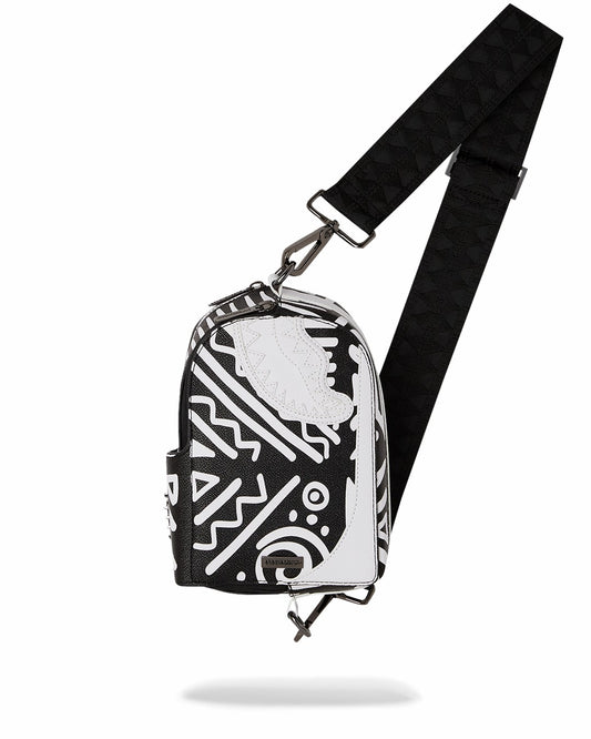 A.I.8 AFRICAN INTELLIGENCE - ORIGIN STORY BACKPACK SLING | Sprayground Online