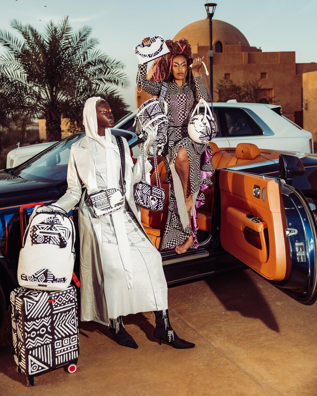 A.I.8 AFRICAN INTELLIGENCE - ORIGIN STORY BACKPACK SLING | Sprayground Online