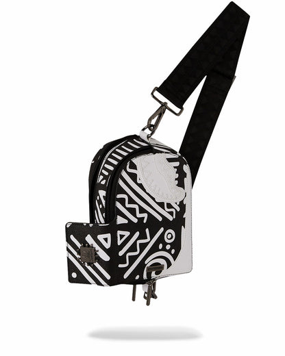 A.I.8 AFRICAN INTELLIGENCE - ORIGIN STORY BACKPACK SLING | Sprayground Online