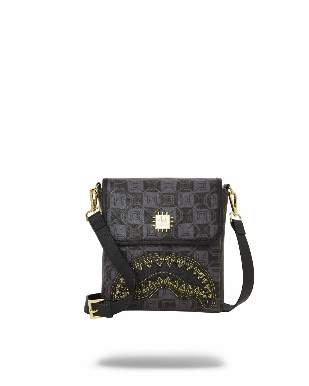 OBSIDIAN STUNNER A.i.6 SANDFLOWER COLLAB LARGE SLING | Sprayground Near Me