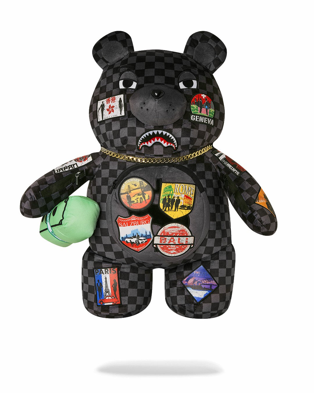 GLOBAL MOGUL UNLIMITED MILES MONEYBEAR TEDDYBEAR BACKPACK | Sprayground for sale