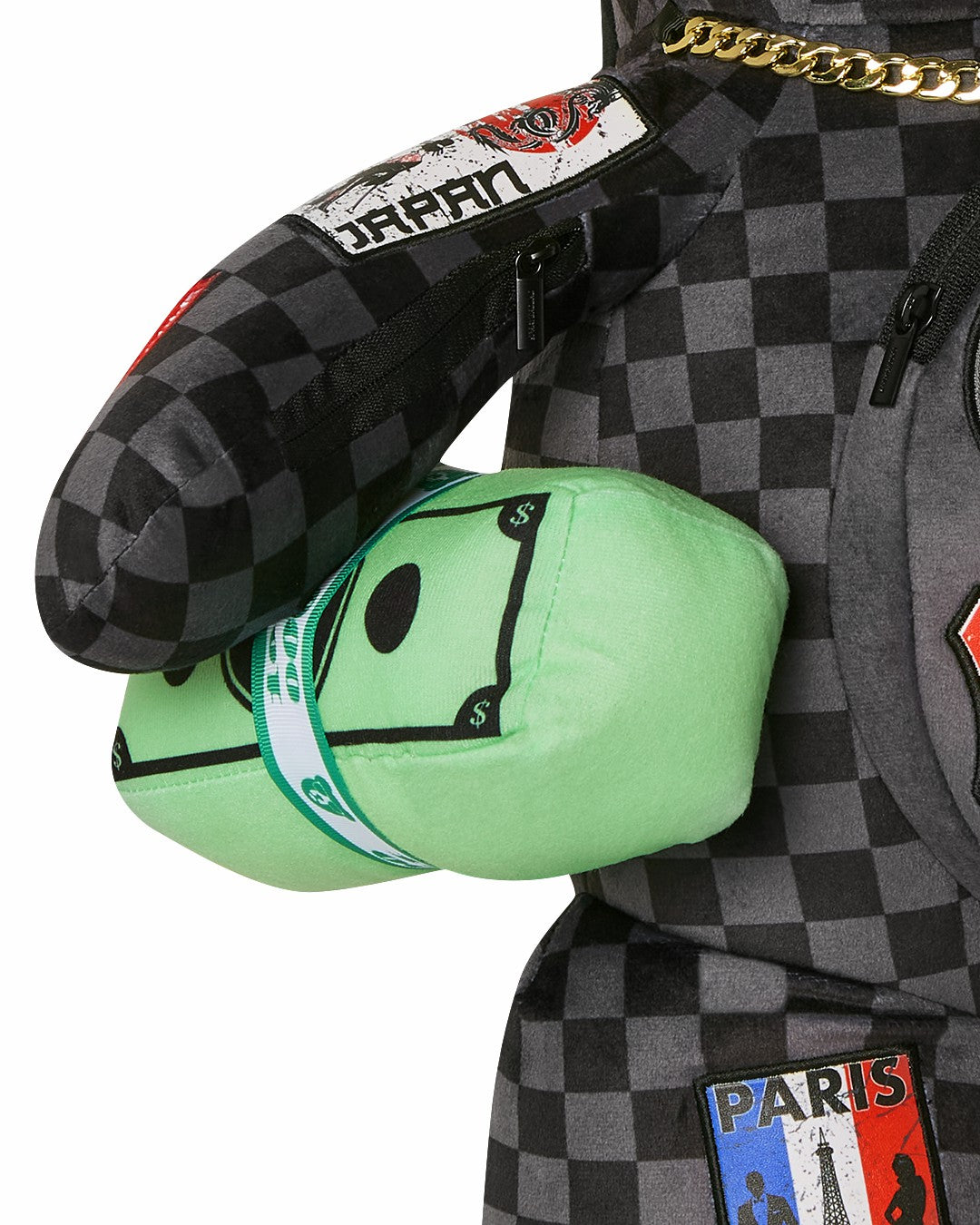 GLOBAL MOGUL UNLIMITED MILES MONEYBEAR TEDDYBEAR BACKPACK | Sprayground for sale