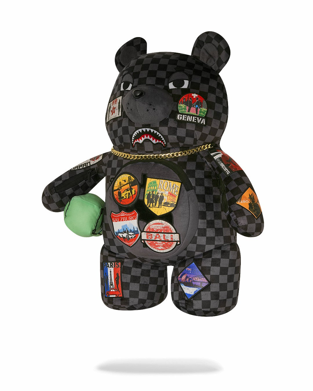 GLOBAL MOGUL UNLIMITED MILES MONEYBEAR TEDDYBEAR BACKPACK | Sprayground for sale