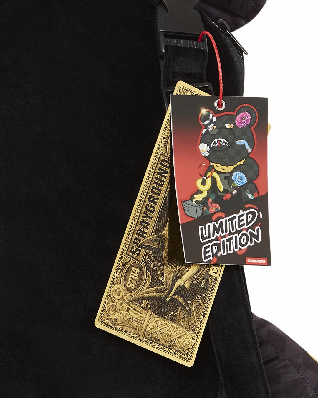 JARDIN D'EDEN MONEYBEAR TEDDYBEAR BACKPACK | Sprayground sale