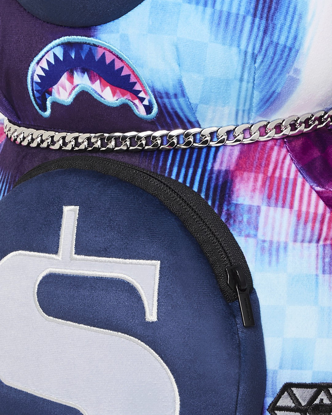 SHARKCLUB ELECTRONICA MONEYBEAR TEDDYBEAR BACKPACK | Sprayground US