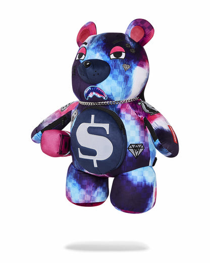 SHARKCLUB ELECTRONICA MONEYBEAR TEDDYBEAR BACKPACK | Sprayground US