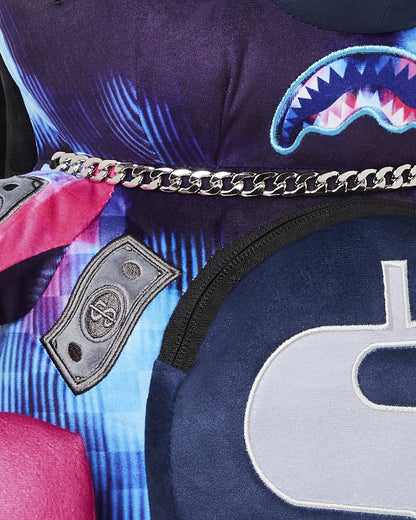 SHARKCLUB ELECTRONICA MONEYBEAR TEDDYBEAR BACKPACK | Sprayground US