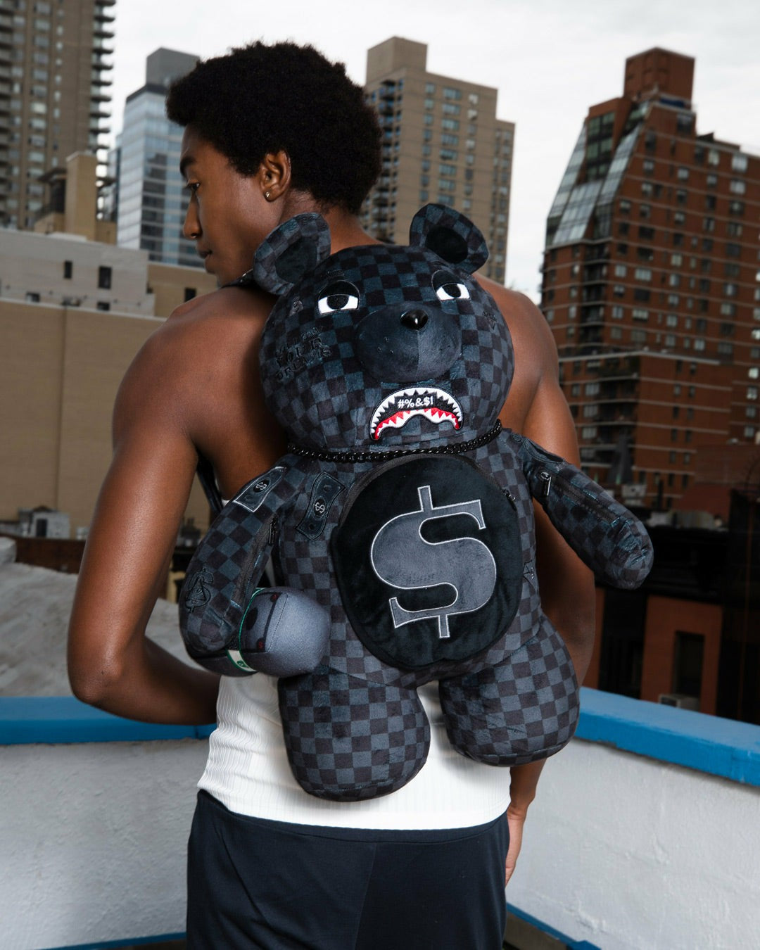 WHAT THE BEEP' SHARK MONEYBEAR TEDDYBEAR BACKPACK
 | Sprayground Discount