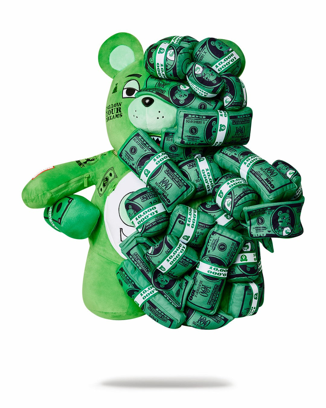MONEYBEAR ZILLIONS TEDDYBEAR BACKPACK | Sprayground for sale