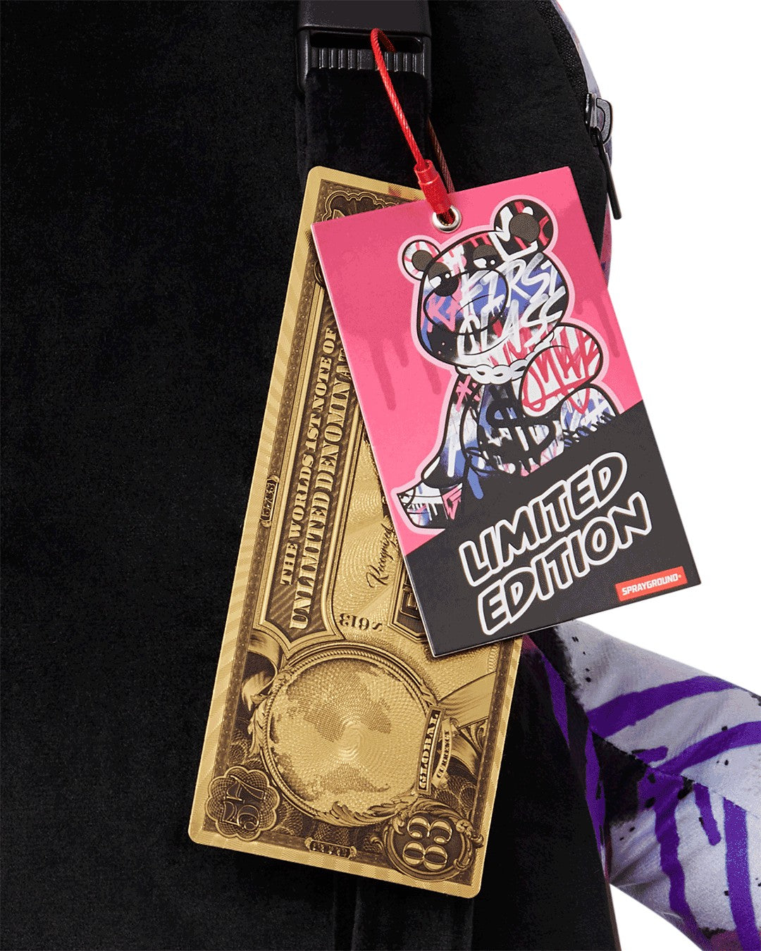 SHARK ATELIER MONEYBEAR TEDDYBEAR BACKPACK | Sprayground Clearance