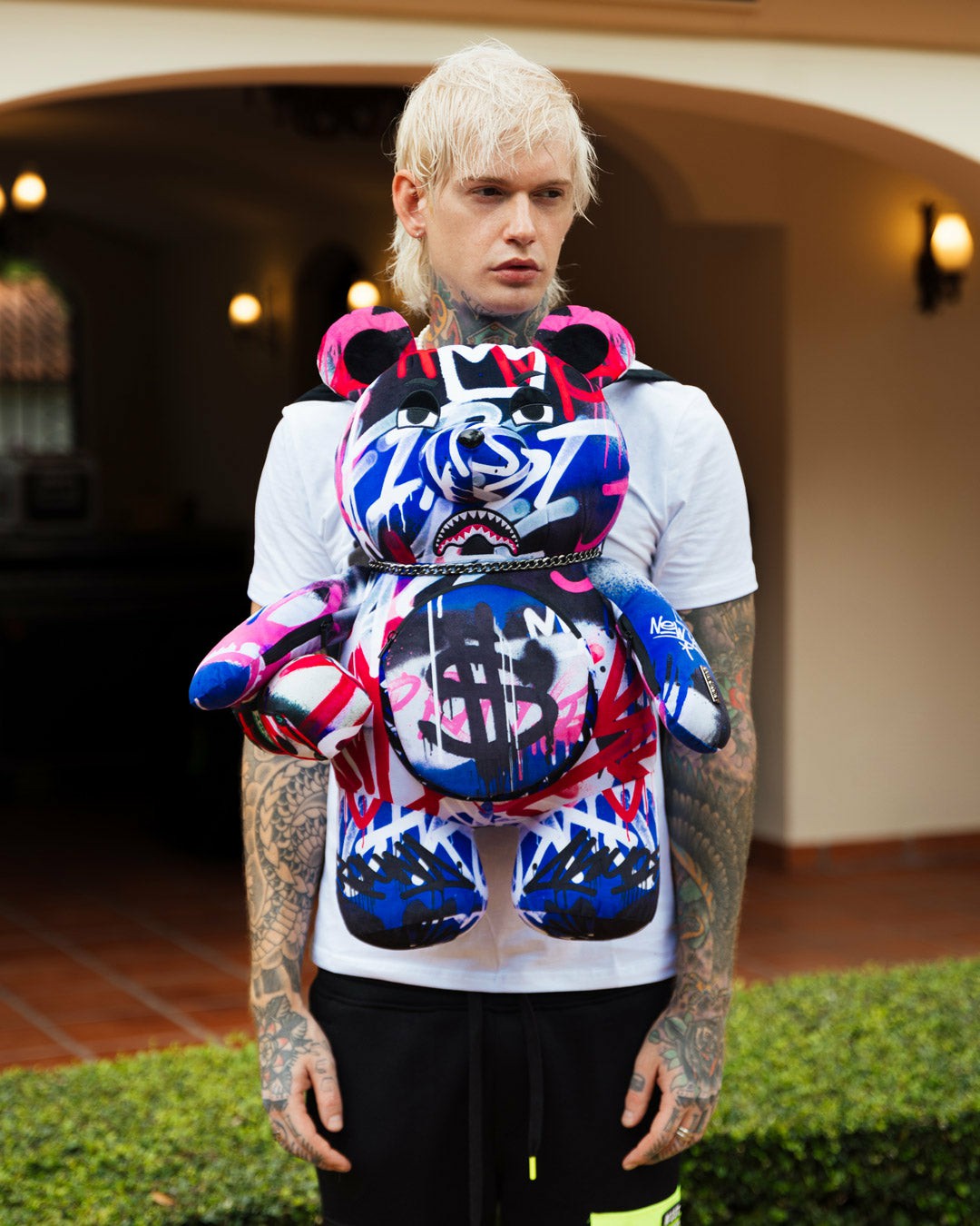 SHARK ATELIER MONEYBEAR TEDDYBEAR BACKPACK | Sprayground Clearance