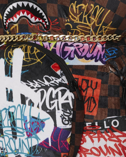 SHARKS IN PARIS THE RIZZ MONEYBEAR TEDDYBEAR BACKPACK | Sprayground Near Me