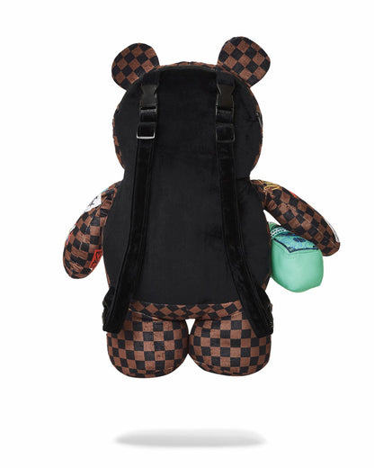 SHARKS IN PARIS THE RIZZ MONEYBEAR TEDDYBEAR BACKPACK | Sprayground Near Me