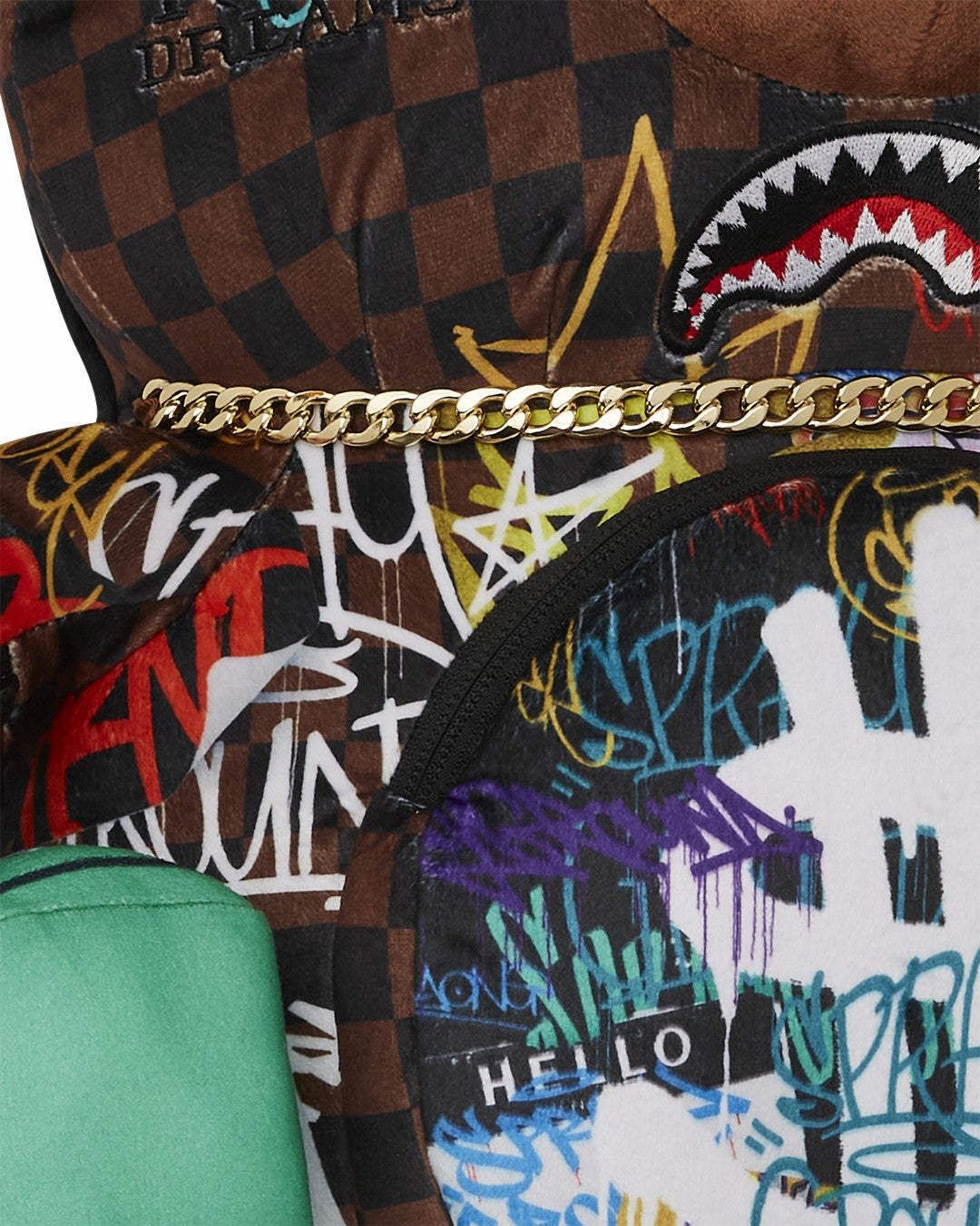 SHARKS IN PARIS THE RIZZ MONEYBEAR TEDDYBEAR BACKPACK | Sprayground Near Me