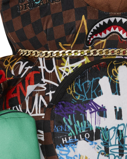 SHARKS IN PARIS THE RIZZ MONEYBEAR TEDDYBEAR BACKPACK | Sprayground Near Me