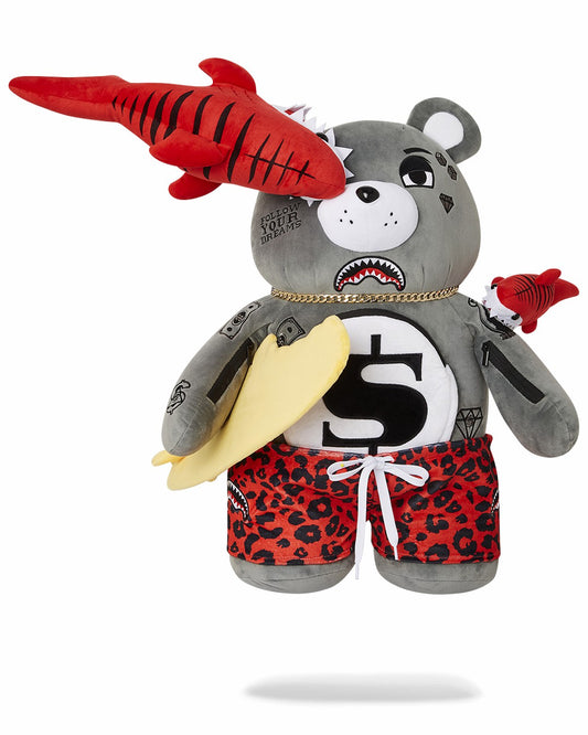SHARK FRIENDS MONEYBEAR TEDDYBEAR BACKPACK | Sprayground sale