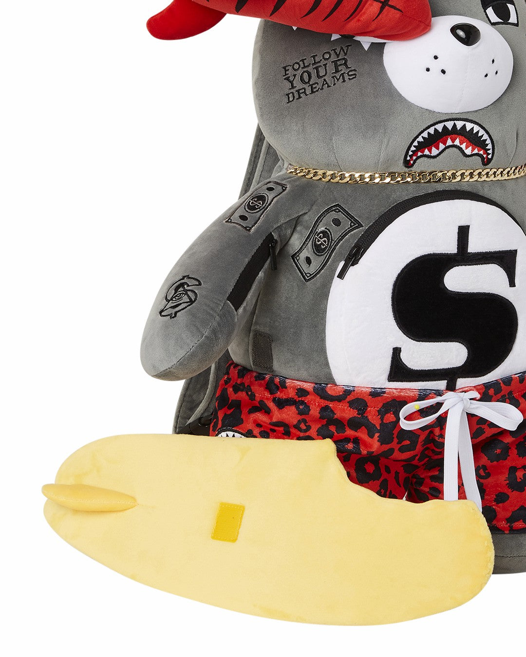 SHARK FRIENDS MONEYBEAR TEDDYBEAR BACKPACK | Sprayground sale