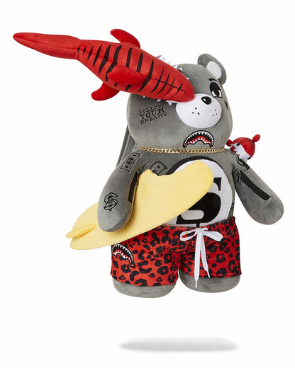SHARK FRIENDS MONEYBEAR TEDDYBEAR BACKPACK | Sprayground sale
