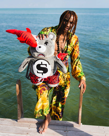 SHARK FRIENDS MONEYBEAR TEDDYBEAR BACKPACK | Sprayground sale