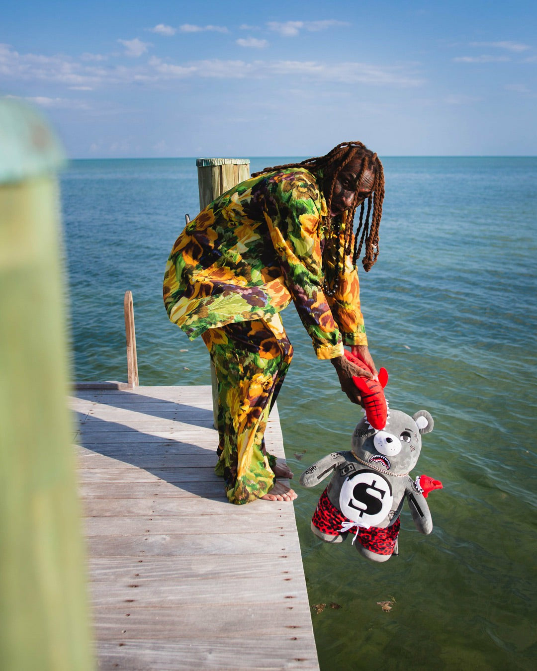 SHARK FRIENDS MONEYBEAR TEDDYBEAR BACKPACK | Sprayground sale