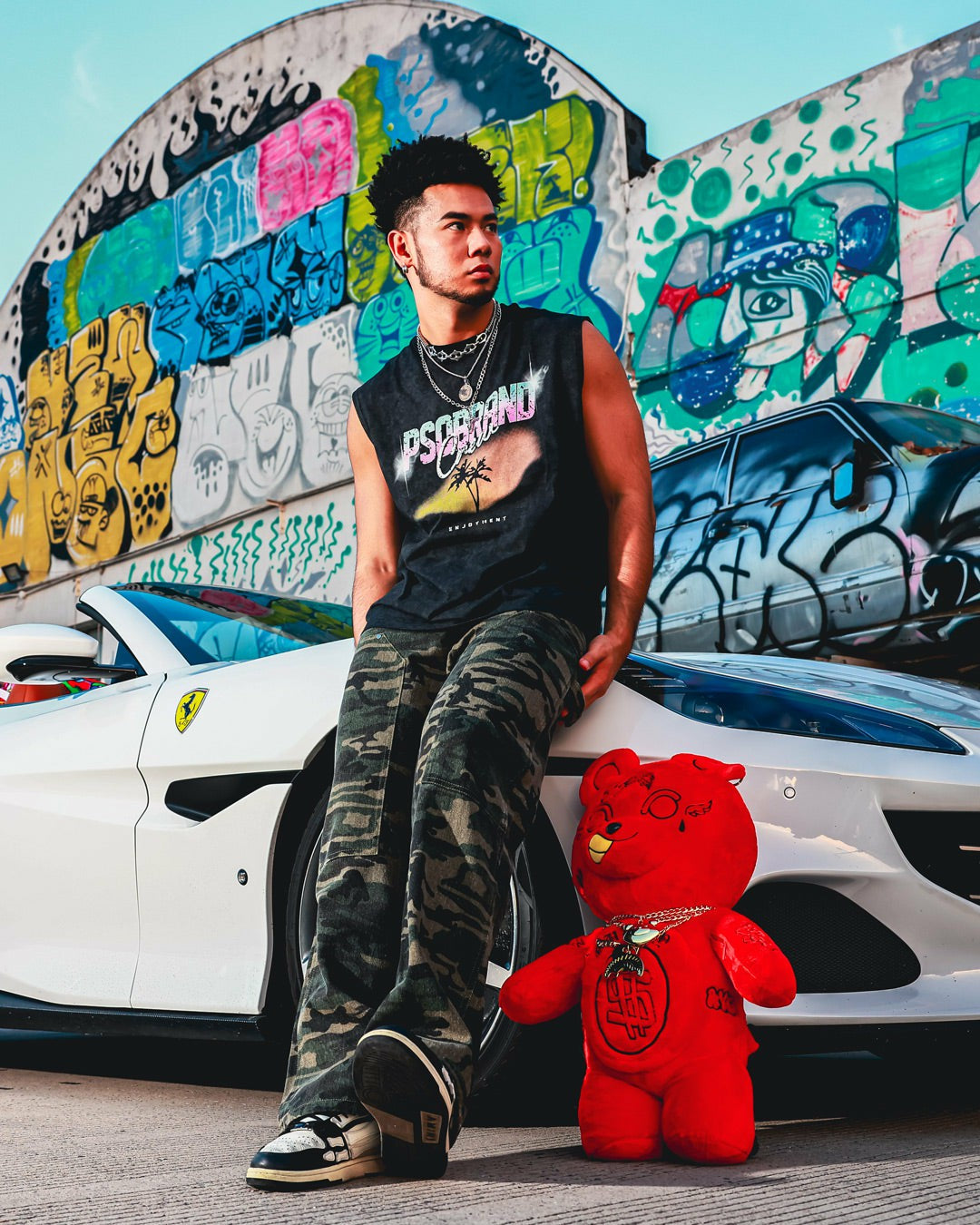DIABLO PLUSH TEDDYBEAR BACKPACK | Sprayground Discount