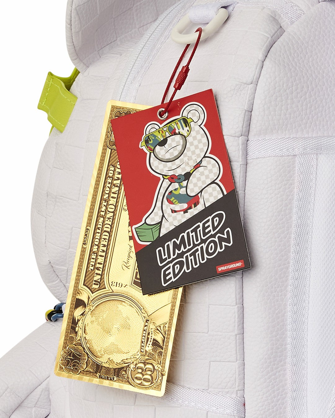 SHOW UP SHOW OUT MONEYBEAR TEDDYBEAR BACKPACK | Sprayground Clearance