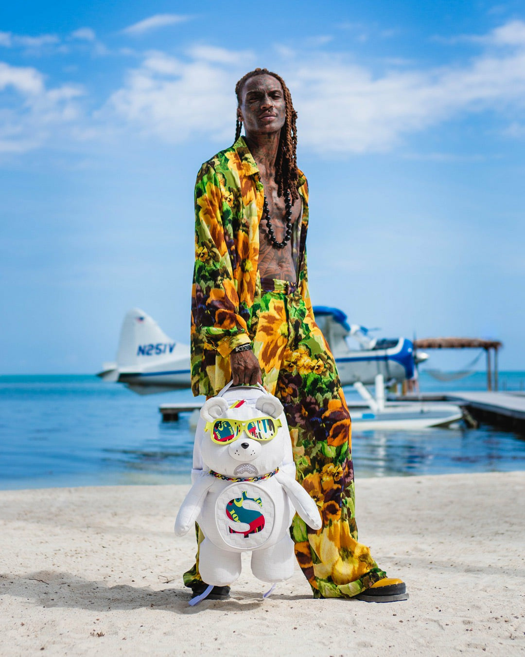 SHOW UP SHOW OUT MONEYBEAR TEDDYBEAR BACKPACK | Sprayground Clearance
