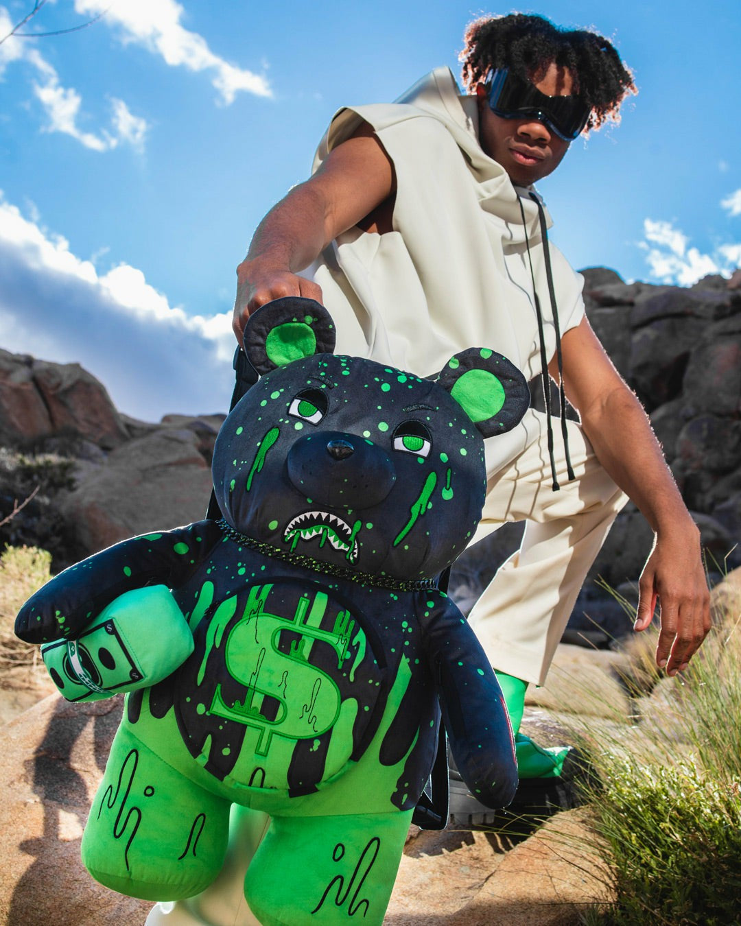 DRIP BEAR MONEYBEAR TEDDYBEAR BACKPACK | Sprayground sale