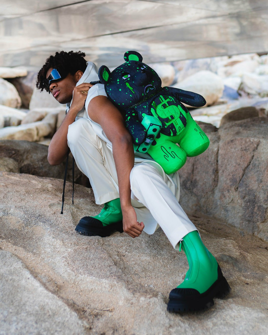 DRIP BEAR MONEYBEAR TEDDYBEAR BACKPACK | Sprayground sale