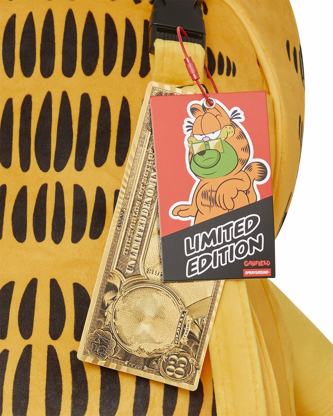 GARFIELD MONEYBEAR SUIT TEDDYBEAR BACKPACK | Sprayground US