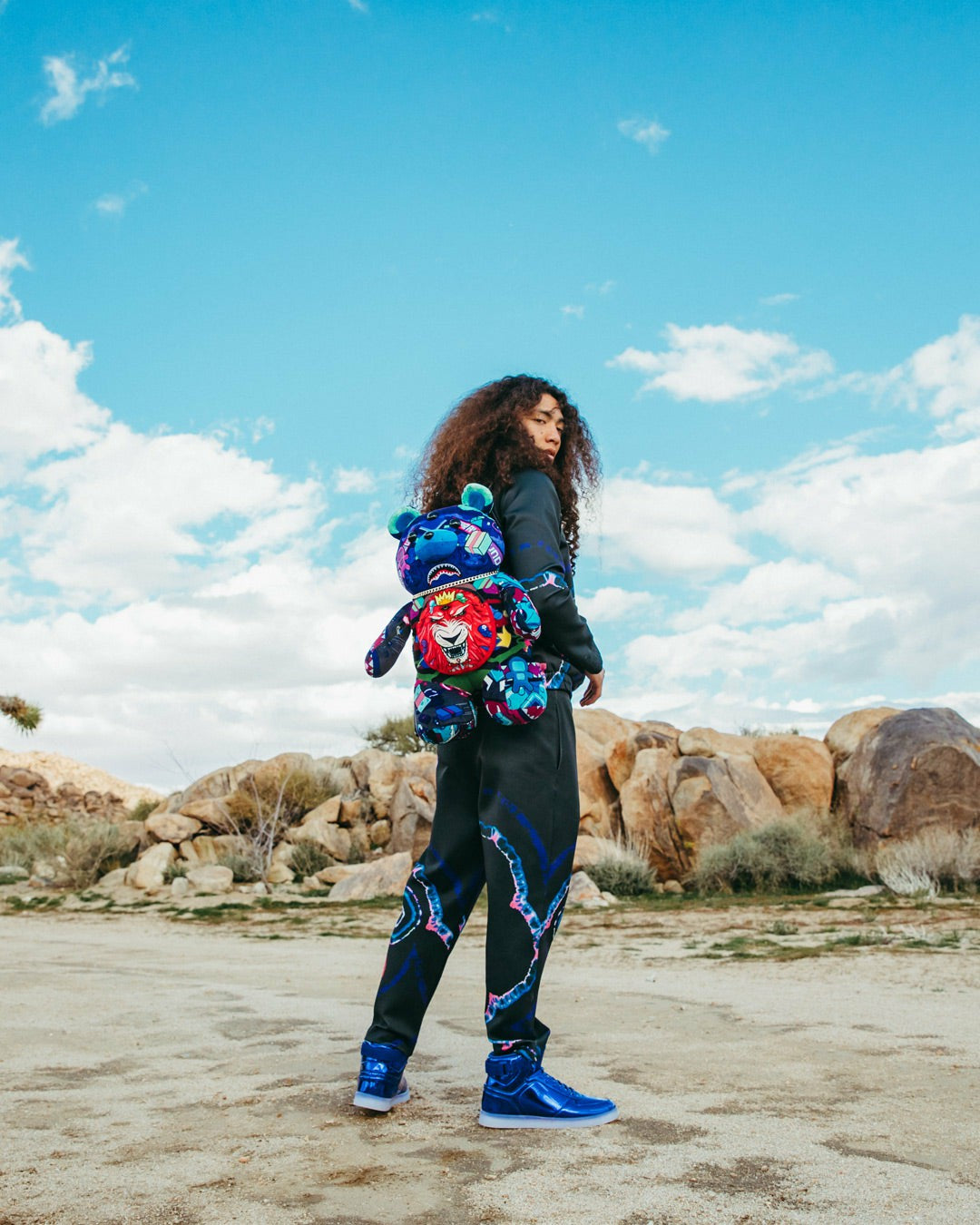 ASTRO TWILIGHT MONEYBEAR TEDDYBEAR BACKPACK | Sprayground Discount