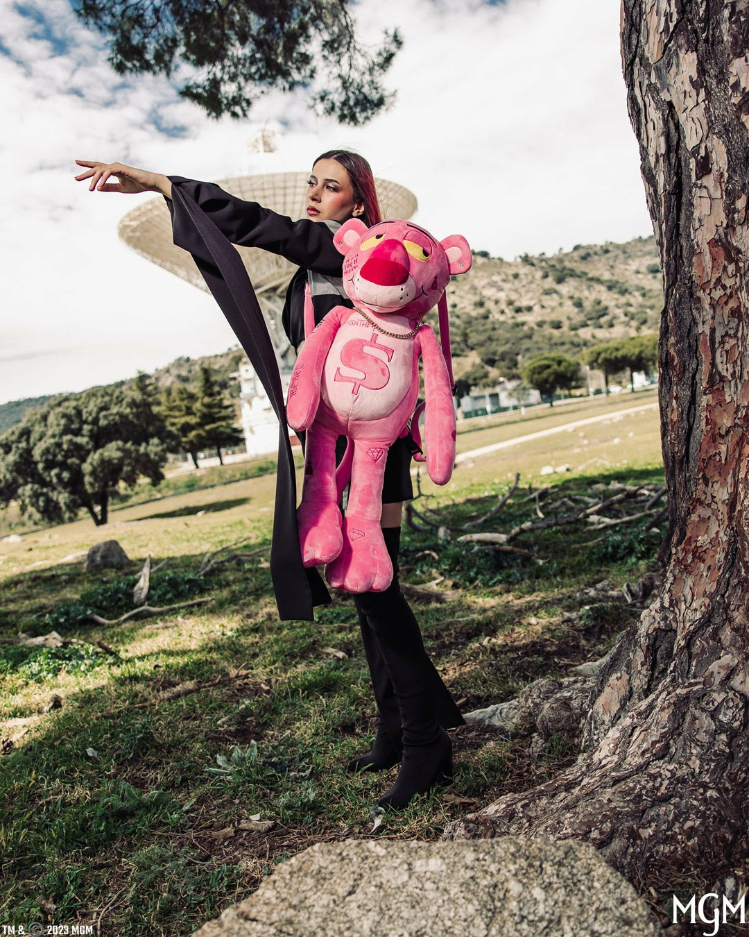 PINK PANTHER UP TO NO GOOD TEDDY BEAR BACKPACK | Sprayground Clearance
